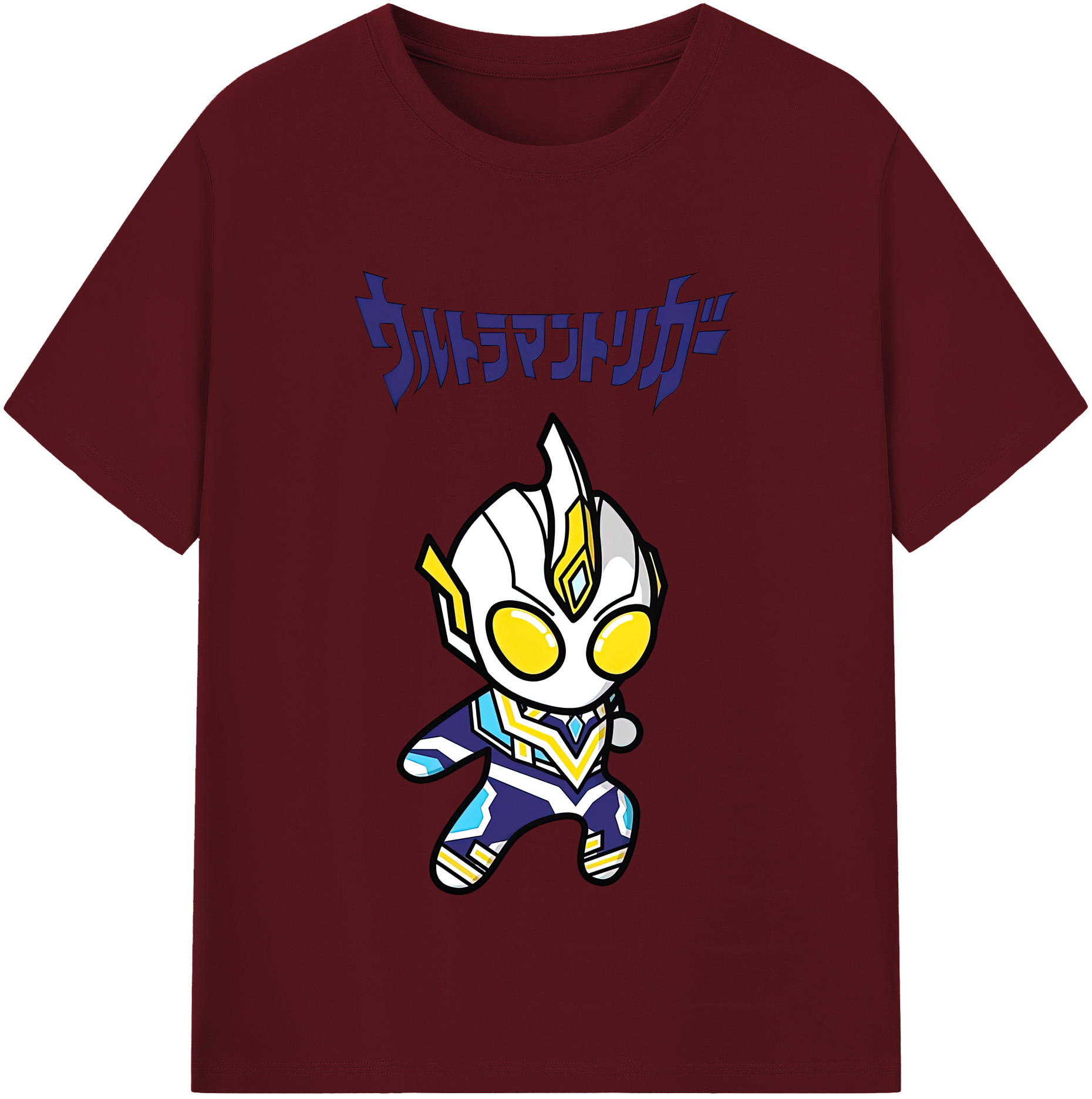 （画像用） ウルトラマン Ultraman 綿100％半袖Tシャツ（フロントプリント）